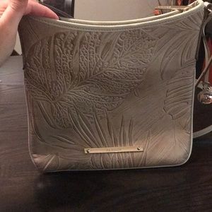 Brahmin taupe Havana cross body